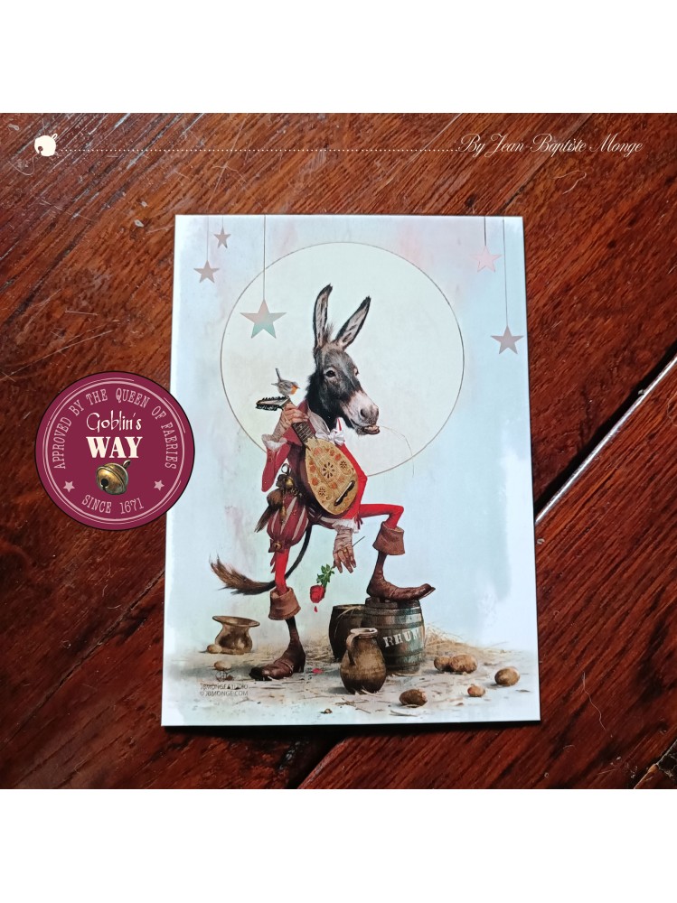 Postcard A6 "Nick Bottom" by JBMonge