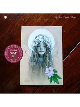 Postcard A6 "Night Flower"...