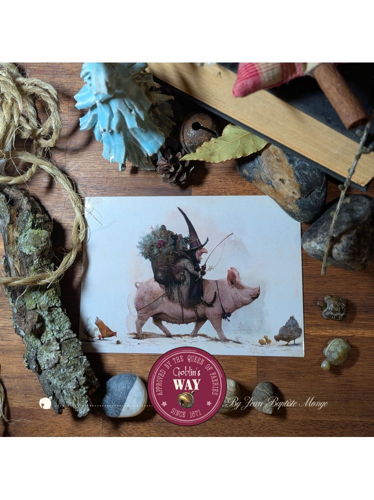 Befana © tm Jean-Baptiste Monge / cartes postales - reproduction et utilisation interdite sans consentement
